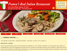 Tablet Screenshot of francasrealitalian.com